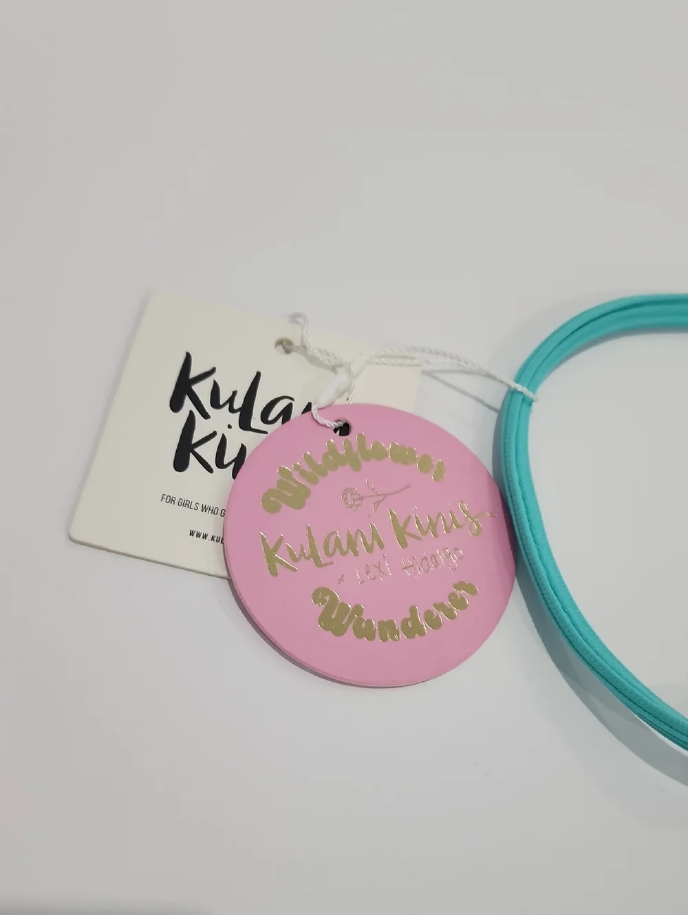 Kulani Kinis x Lexi Hidalgo Ruched Underwire Bikini Bra - Aqua